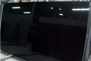 Absolute Black Granite Polished Slabs