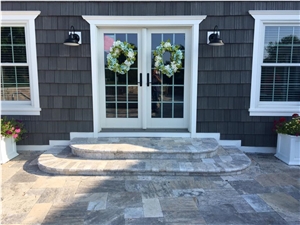 Outdoor Patio Which Includes Our Fox River Ridgestone