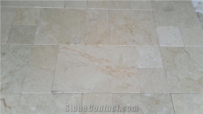 Cream Pearl Slabs & Tiles, Sivrihisar Crema Beige Marble Slabs & Tiles
