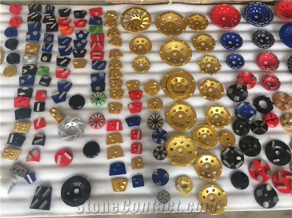 Diamond Grinding Pads For Concrete And Granite Floors 