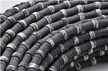 Rubber Connection Diamond Wire 11.5Mm For Granite Quarry