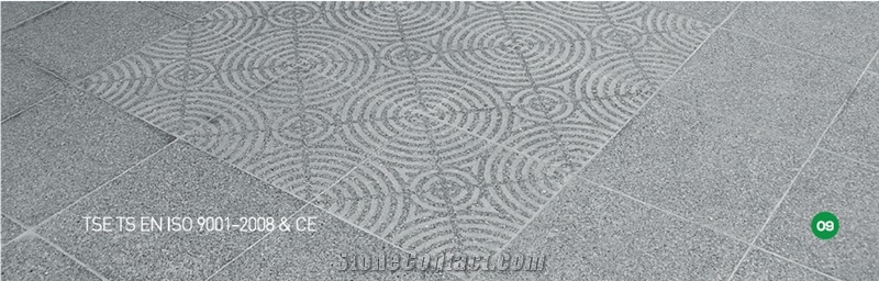 Sandblasted Terrazzo Tile
