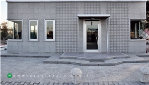 Sandblasted Terrazzo Tile