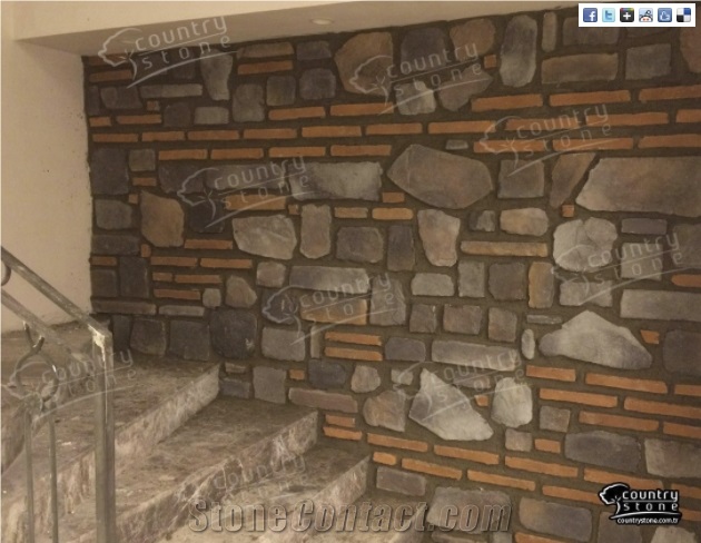 Country Stone Cultured Stones Model: "Karisik Stone"