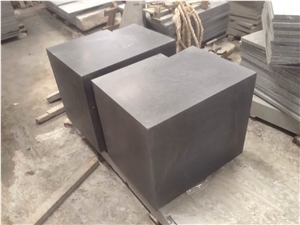 Andesite Grey Basalt Cube Stone Paver Stepping for Plaza,Exterior Stone