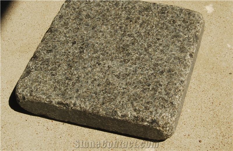 Black Basalt Kerbstones and Tumble Road Stone