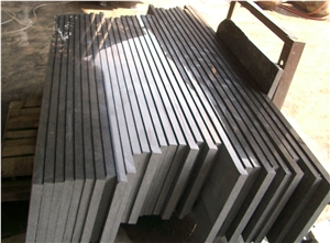 Packing Show G684 Black Basalt Staircase Polished,Steps