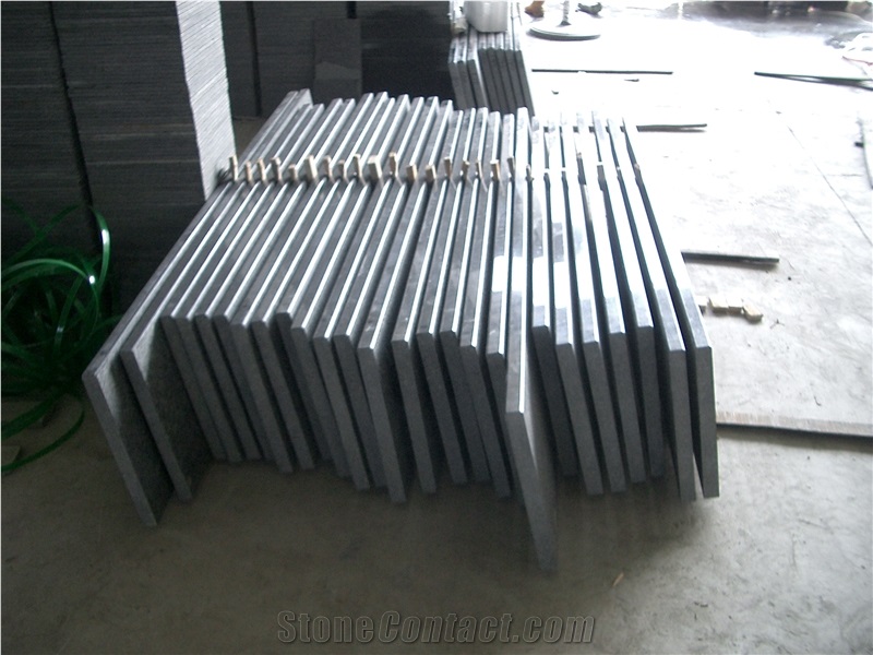 Packing Show G684 Black Basalt Staircase Polished,Steps