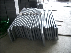 Packing Show G684 Black Basalt Staircase Polished,Steps