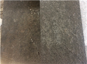 Zhangpu Black Basalt Tile, Split Face Wall Stone Tiles Slabs