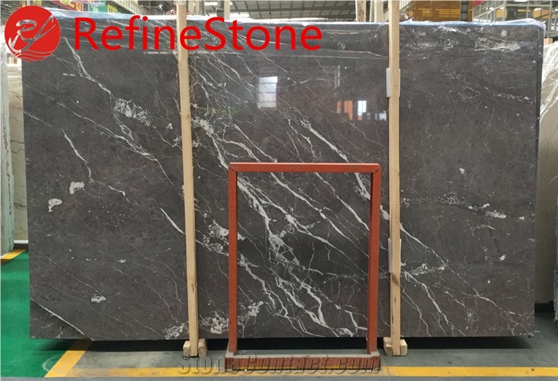 Cheap Polished Babylon Grey Marble Slab
