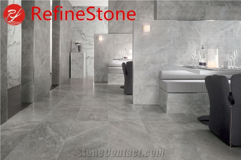 Cheap Polished Babylon Grey Marble Slab