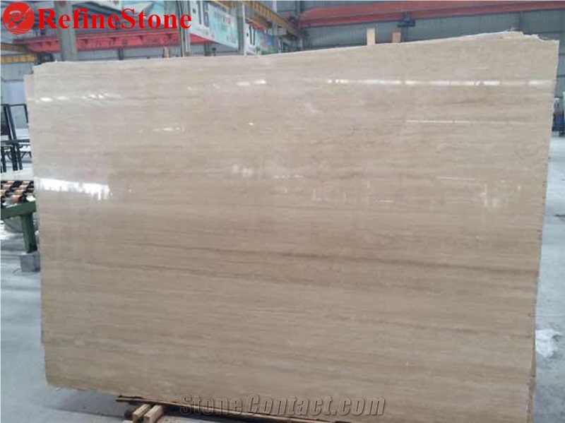 White Travertine Turkey, Denizli Light Travertine for Floor