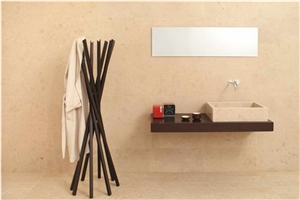 Hauteville Limestone Used Bathroom Design