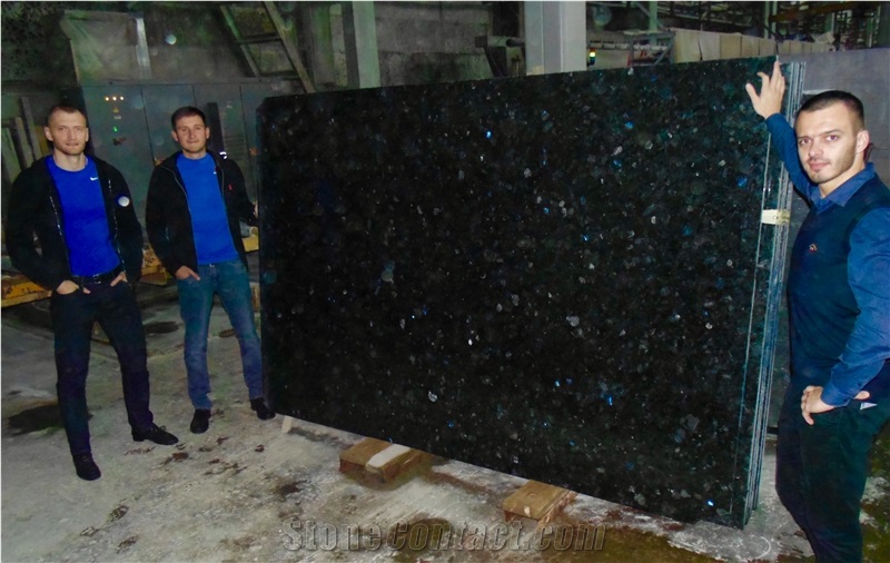 Fantasy Azure Granite Slabs & Tiles