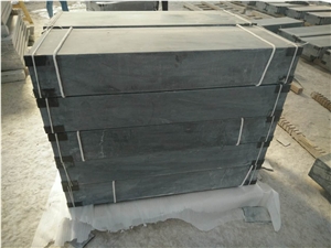 Bluestone Roadway Kerbs,Curbstone,Stairs,Chinese Blue Limestone,Leiyan