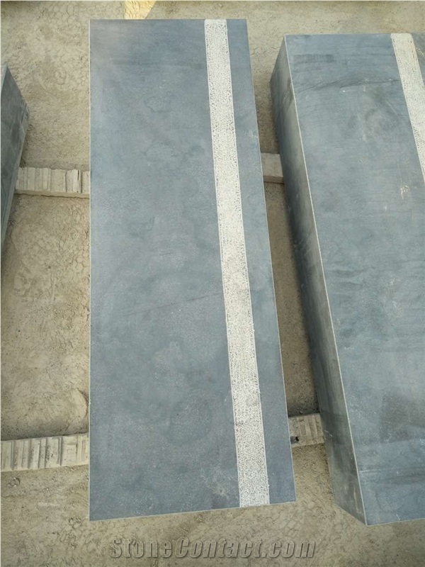 Bluestone Roadway Kerbs,Curbstone,Stairs,Chinese Blue Limestone,Leiyan