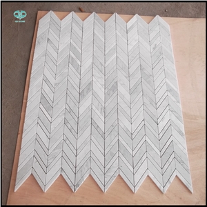 Carrara White, Marble Look, Artificial/Engineered Quartz Stone/Slabs, 2cm,3cm, Gt8111