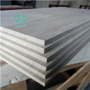 China Serpeggiante Marble/Wood Grain Stone Slab