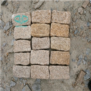 G682 Granite Paving Stone Cubic Stone