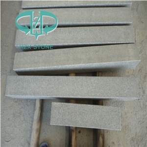Granite G654 Kerbstone,Curbstone,Flamed,G654 Black Granite Kerbstone
