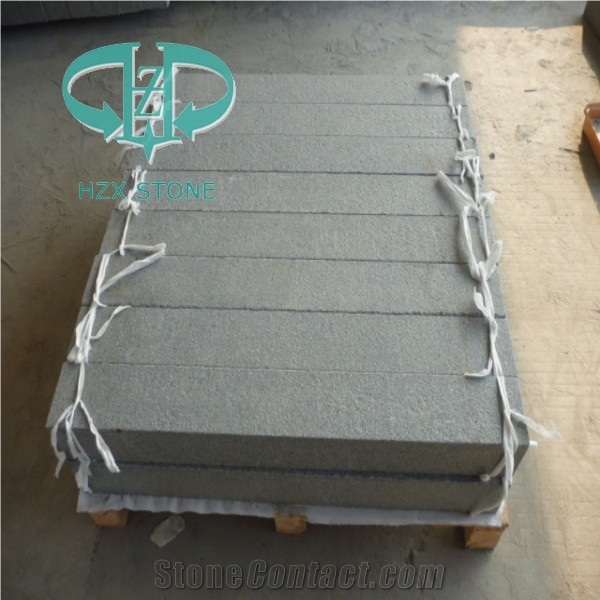 Granite G654 Kerbstone,Curbstone,Flamed,G654 Black Granite Kerbstone