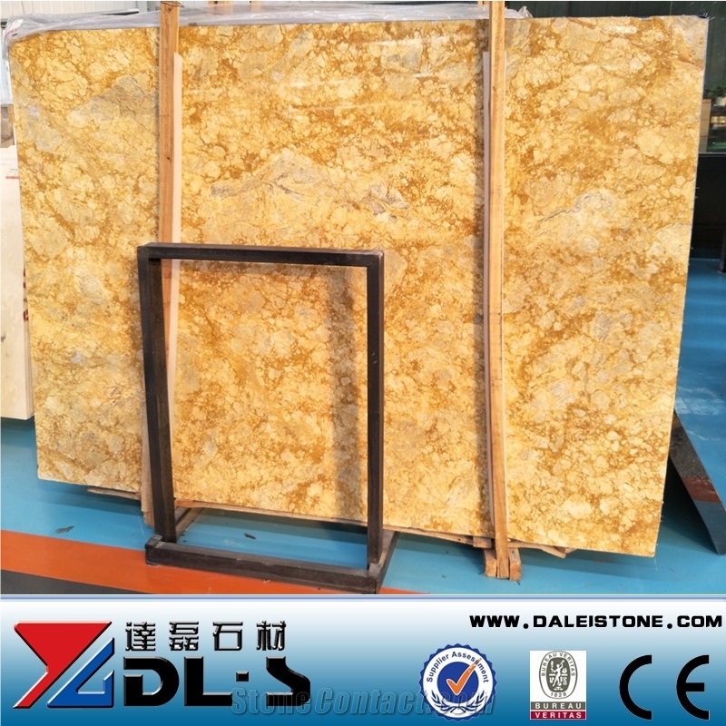 2017 New China Yellow Marble Stone Thickness 18mm in Good Price Of Big Slab ,Tiles ,Wall Covering ,Tv Back Set ,Marble Pattern,Floor Covering Tiles