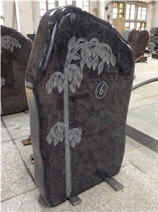 2017 China Beautiful High-Quality Affordable Design Beautifully Carved Stone Tombstone Headstone Gravestones Monuments Design Western Style
