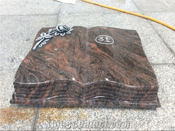 Aurora Granit Monument Engraved Headstone Gravestone