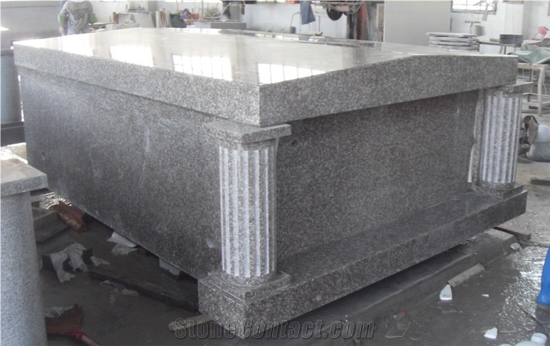 Factory Direct Granite Cemetery Mausoleums Design