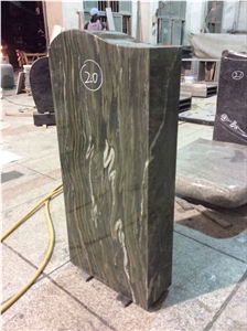 High Quality Good Price Natural Quarry Stone Customized Size Haobo China Factory Beautiful Carved Jiulongyu Granit Headstone Designs for Sale