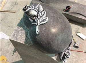 High Quality Good Service Custom Wholesale Price Unique Haobo Natural Stone Chinese Quarry G654 Granite Carving Cross Headstone Designs for Cemetery