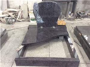 High Quality Good Service Custom Wholesale Price Unique Haobo Natural Stone Chinese Quarry Orion Granite Carving Headstone Designs for Cemetery