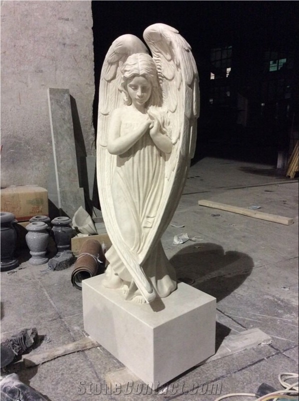 Hunanmarble Angel Monument,Headstone Gravestones Good Design