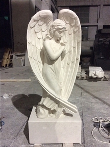 Hunanmarble Angel Monument,Headstone Gravestones Good Design