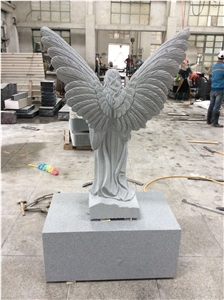 Natural Stone Quarry G603 Granite Carving Headstone