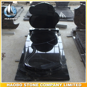 Polished Natural Stone Quarry Manufactory Black Noir Granite Western Style Monuments Heart Tombstones,Gravestone,Single or Double Headstone Polished Natural Stone Quarry Manufactory Black Noir Granite Western Style Monuments Heart Tombstones,Gravestone,Single or Double Headstone