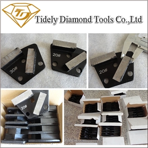 Trapezoid Grinding Pads for Concrete and Terrazo Floor