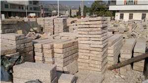 G603 Cube Stone,Cobble Pavers for Plaza, Black Basalt Cubes,Pavers