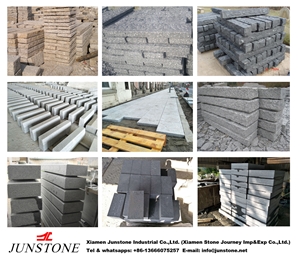 G603 Kerbstone,Black Basalt Curbs,Natural Kerbstone, Grey Kerbs