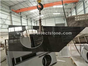 Black Pearl Granite Kitchen Countertop