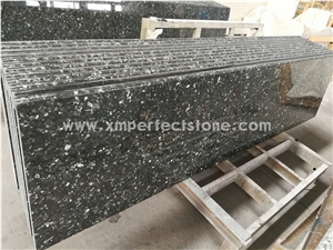 Bullnose Edge Prefab Granite,2cm/3cm Emerald Pearl Granite Countertop