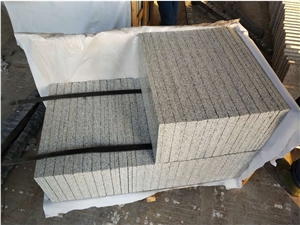 Grey Light Granite Stairs / Step with Flamed Anti-Slip