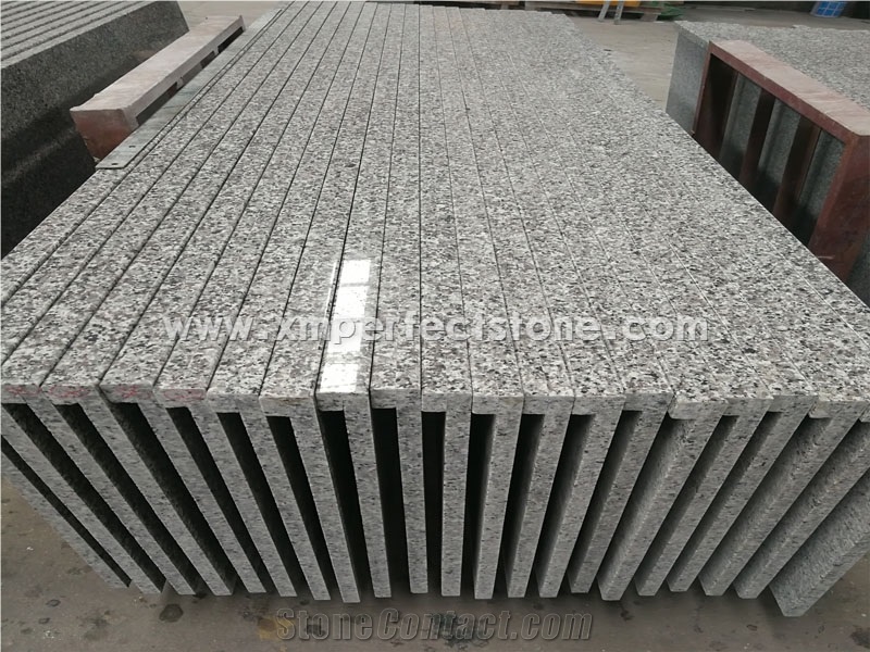 Swan White, Swan White Grey Granite Kitchen Countertop
