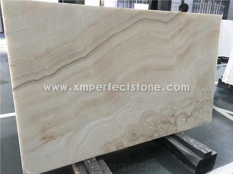White Onyx/Slabs/Tiles/Cut to Size/Polished Way