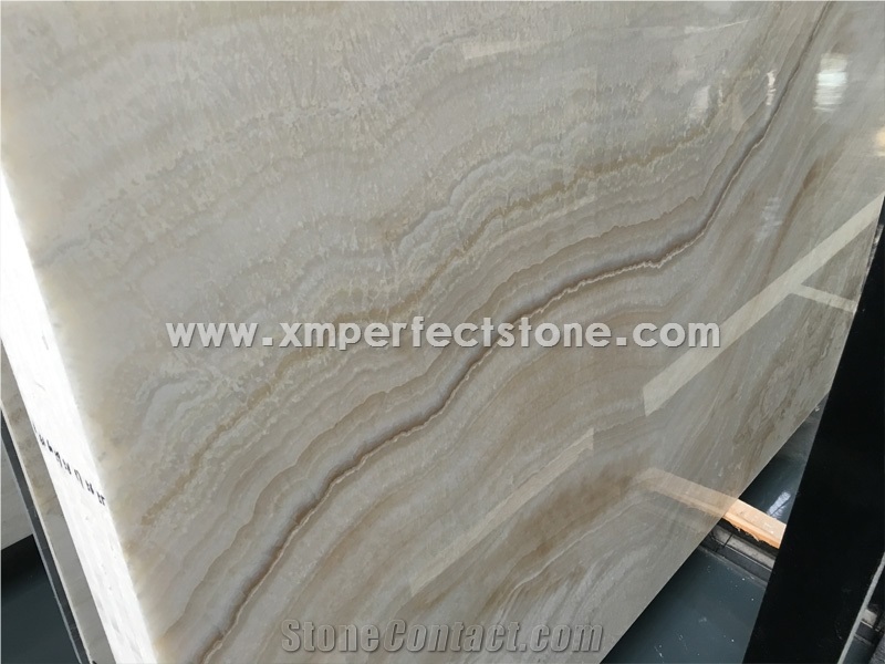 White Onyx Tiles and Slabs from China ,Polished Way