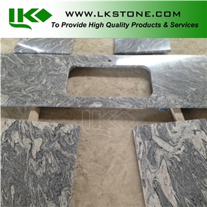 Wave Sand Kitchen Countertops, Multicolour Grain Kitchen Bar Top