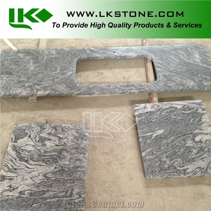 Wave Sand Kitchen Countertops, Multicolour Grain Kitchen Bar Top