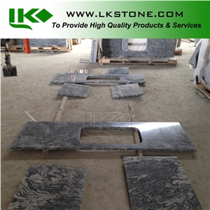 Wave Sand Kitchen Countertops, Multicolour Grain Kitchen Bar Top