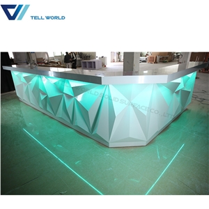 Artificial Stone Bar Counter Modern Designs Wine Bar Counter Design